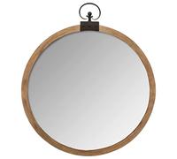 Atmosphera – Espejo 'Gousset' de madera – Diámetro 74 cm