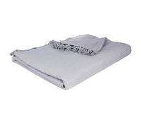 Atmosphera - Cubrecama de algodón - Gris Claro - 230 x 250 cm