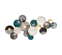 Atmosphera - Decoración de pared «Lison» - metal 135 x 67 cm