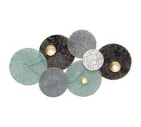 Atmosphera - Decoración de Pared 'Nénuphar' de Metal 90 x 50 cm
