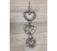 Atmosphera - Decoración Mural corazón Agnes h94cm en Madera