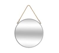 Atmosphera - Espejo 'Corde' Gris - Metal D. 38 cm