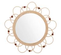Atmosphera Espejo de Ratán Infantil Campagne D38cm - Decoración Original de Pared
