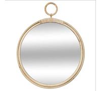 Atmosphera - Espejo 'Gousset' - ratán D. 38 cm