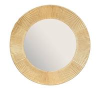 Atmosphera - Espejo Milda Metal - Oro - D90 cm