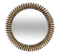 Atmosphera - Espejo Redondo «Barrel», 61 cm de diámetro, Dorado Metalizado