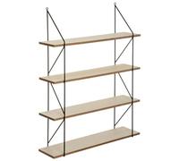 ATMOSPHERA CREATEUR D'INTERIEUR Estantería de Pared de Metal MDF 60 x 80 Iris