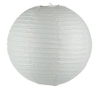 Atmosphera - Farol de bola - papel y metal - blanco - D45 cm