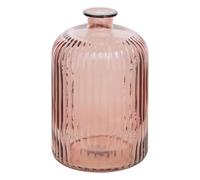 Atmosphera - Florero luz Rosa h23cm