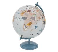 Globo terráqueo Infantil diám. 20 cm Base Metal Azul