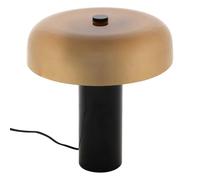 Atmosphera - Lámpara cilíndrica jody vidrio ámbar h37cm