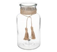 Atmosphera - Jarrón Bota Cristal - H25 cm