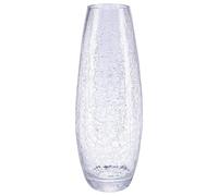 Atmosphera - Jarrón Curvo - Vidrio craquelado - H40 cm