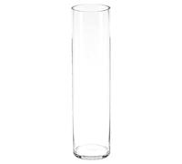 Atmosphera - Jarrón cilíndrico - Vidrio - H60 cm
