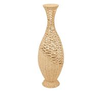 Atmosphera - Jarrón de Fibra Vegetal Arcilla Beige h90cm