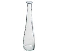 Atmosphera - Jarrón Largo - Vidrio Reciclado - Transparente A. 80 cm