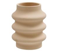 Atmosphera - Jarrón Lucia, 18,5 cm, Color Beige