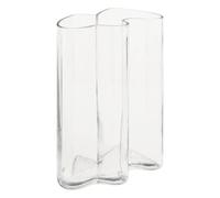 Atmosphera - Jarrón Ondulado Transparente kade h25cm