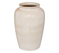 Atmosphera - Jarrón Seav cerámica - Beige - H29-5 cm