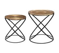 ATMOSPHERA CREATEUR D'INTERIEUR Mesa Auxiliar Ethique x2