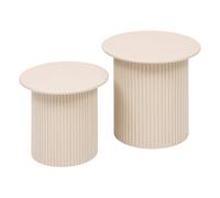 Atmosphera - 2 mesas Nido eino Beige 40x40x38cm