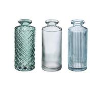 Atmosphera - Juego de 3 soliflores - Vidrio - Verde