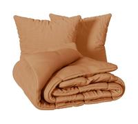 Atmosphera - Juego de Cama irhia 240x220cm Terracota