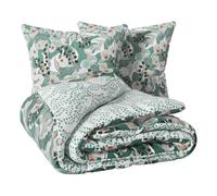 Atmosphera - Juego de Cama Vegetal Marin 240x220cm algodón Estampado