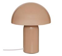 Atmosphera - Lámpara Champiñón Lito - Beige - Acero - Altura 24,5 cm - Casquillo E27 - Conexión a Red - Estilo Retro & Diseño - Ideal para Dormitorio, Salón, Oficina - 25W Max