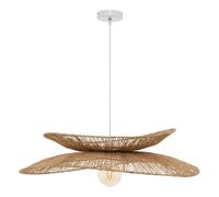 Atmosphera - Lámpara colgante "alara" yute beige d69,5cm