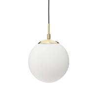 Atmosphera - Lámpara colgante de bola 'Dris' - metal dorado D. 20 cm