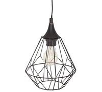 Atmosphera - Lámpara Colgante 'Flave' Negra - Metal D. 19 cm