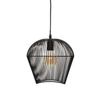 Atmosphera - lámpara colgante 'jena' negra - metal d. 26 cm