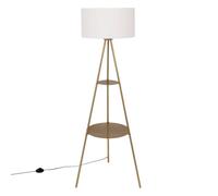 Atmosphera - Lámpara de pie trípode "arthus", dorada h163cm