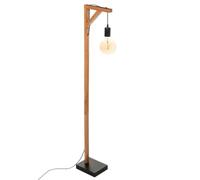 Atmosphera - Lámpara de pie «Wild» - madera H148 cm