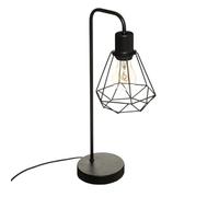 Atmosphera - Lámpara «Flave» - alambre de metal - negro H46 cm