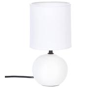 Atmosphera - Lámpara 'Timeo' blanca mate - cerámica A. 25 cm