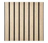 Atmosphera - Lote de 2 vinilos Decorativos ribo Efecto travertino 30x30cm