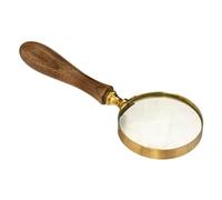 Lupa de Metal y Madera de Mango