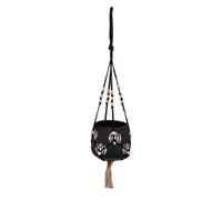 Atmosphera Macetero Cerámica Tropic Lámpara Techo Negro