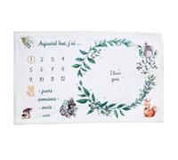 Atmosphera - Manta para bebés Nature 120x80 cm - Verde