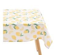Atmosphera - Mantel Fruity 240x140cm Estampado Amarillo limón