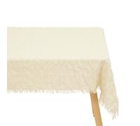 Atmosphera - Mantel ysel 150x250cm algodón Blanco cálido