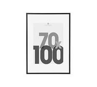 Atmosphera - "Marco de fotos ""Eva"" - madera - negro - 70x100 cm"