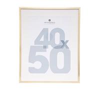 Atmosphera - "Marco de fotos ""Manu"" oro - madera 40x50 cm"