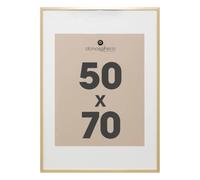 ATMOSPHERA CREATEUR D'INTERIEUR Marco de fotos Manu 50 x 70 cm dorado caja expositor