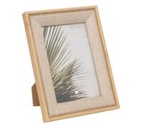 Atmosphera - Marco de Fotos zera Tela Beige 10x15cm