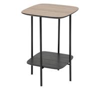 Atmosphera - Mesa Auxiliar hodia Negra 1 Estante 60x40x40cm
