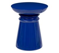 Atmosphera - Mesa Auxiliar Jaya, Azul índigo 43x38x38cm