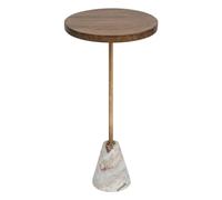 ATMOSPHERA CREATEUR D'INTERIEUR Mesa Auxiliar neith, Madera de Mango y mármol